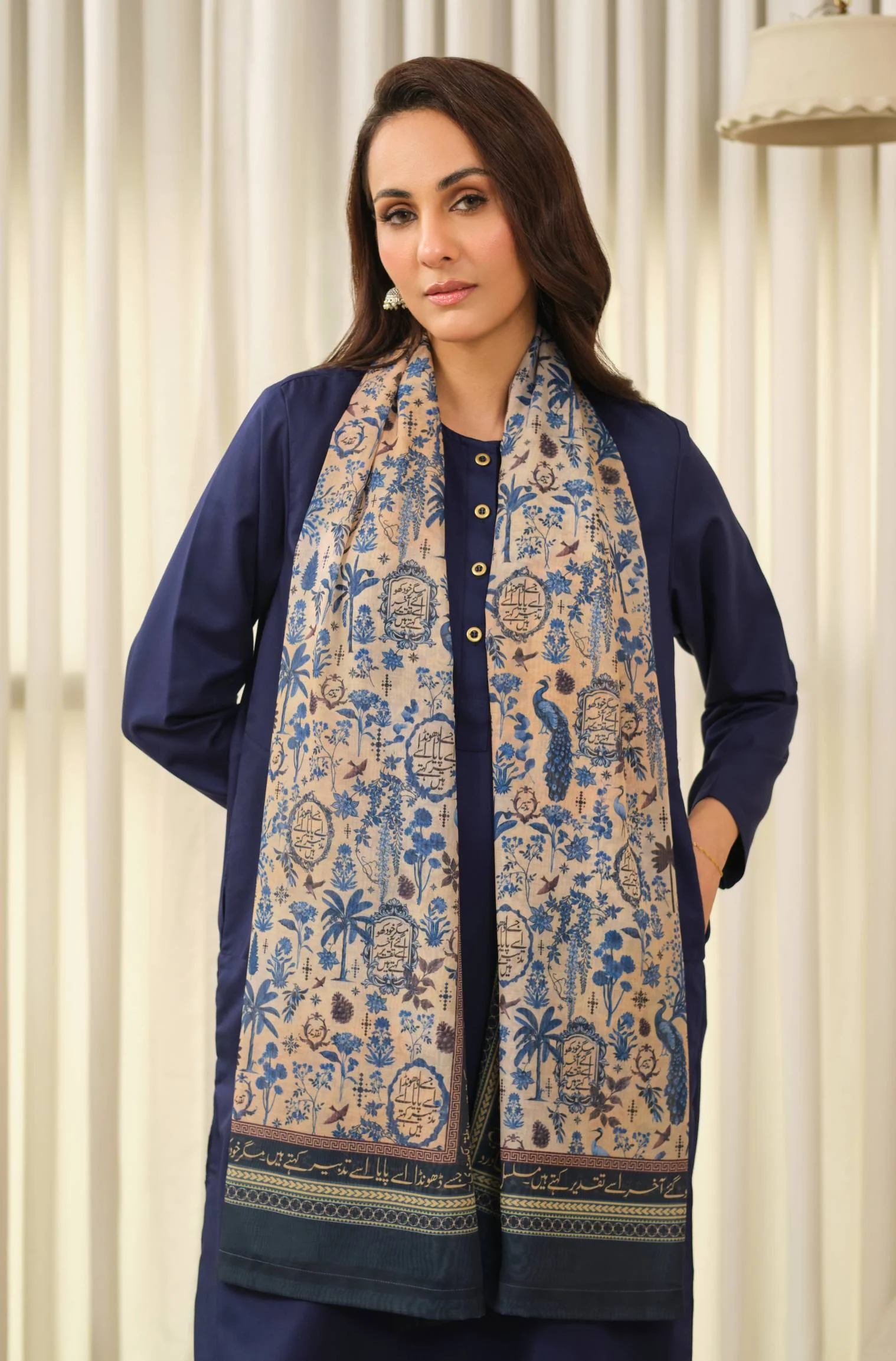 Kismat Scarf - Blue