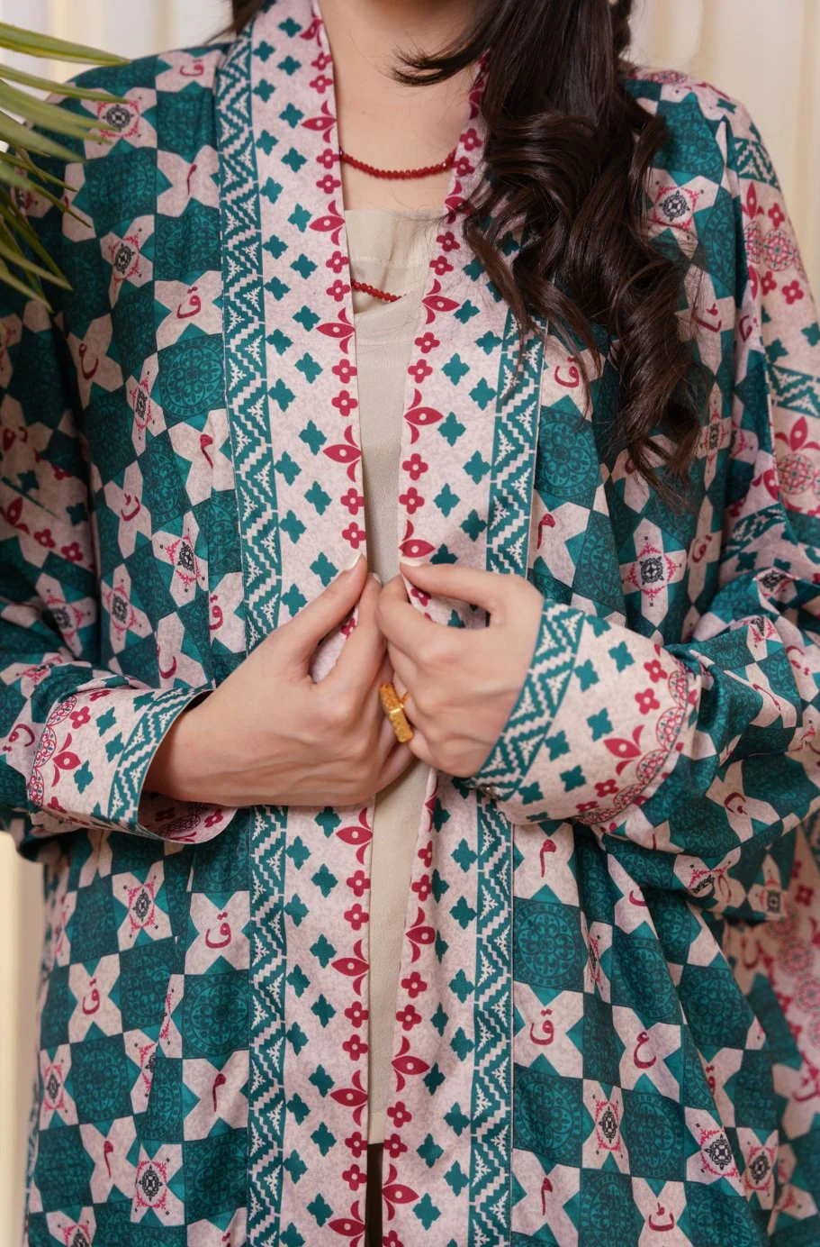 Layla Shrug - Teal - Image 6
