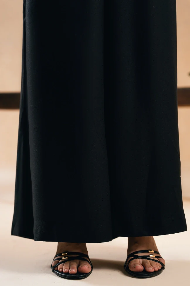 Loose Fit Pants - Black - Image 3