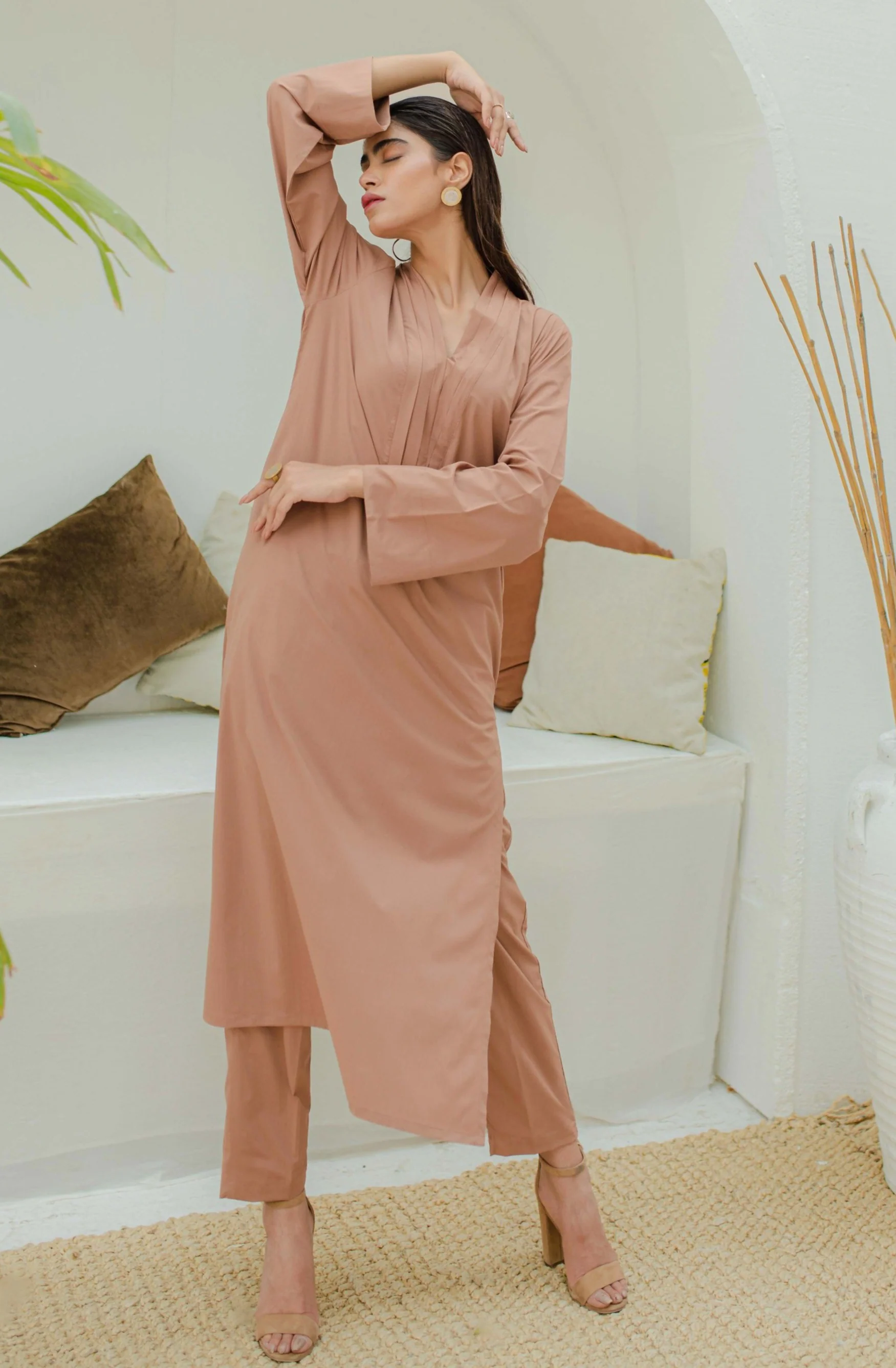 Lyra Set - Caramel Brown - Image 3