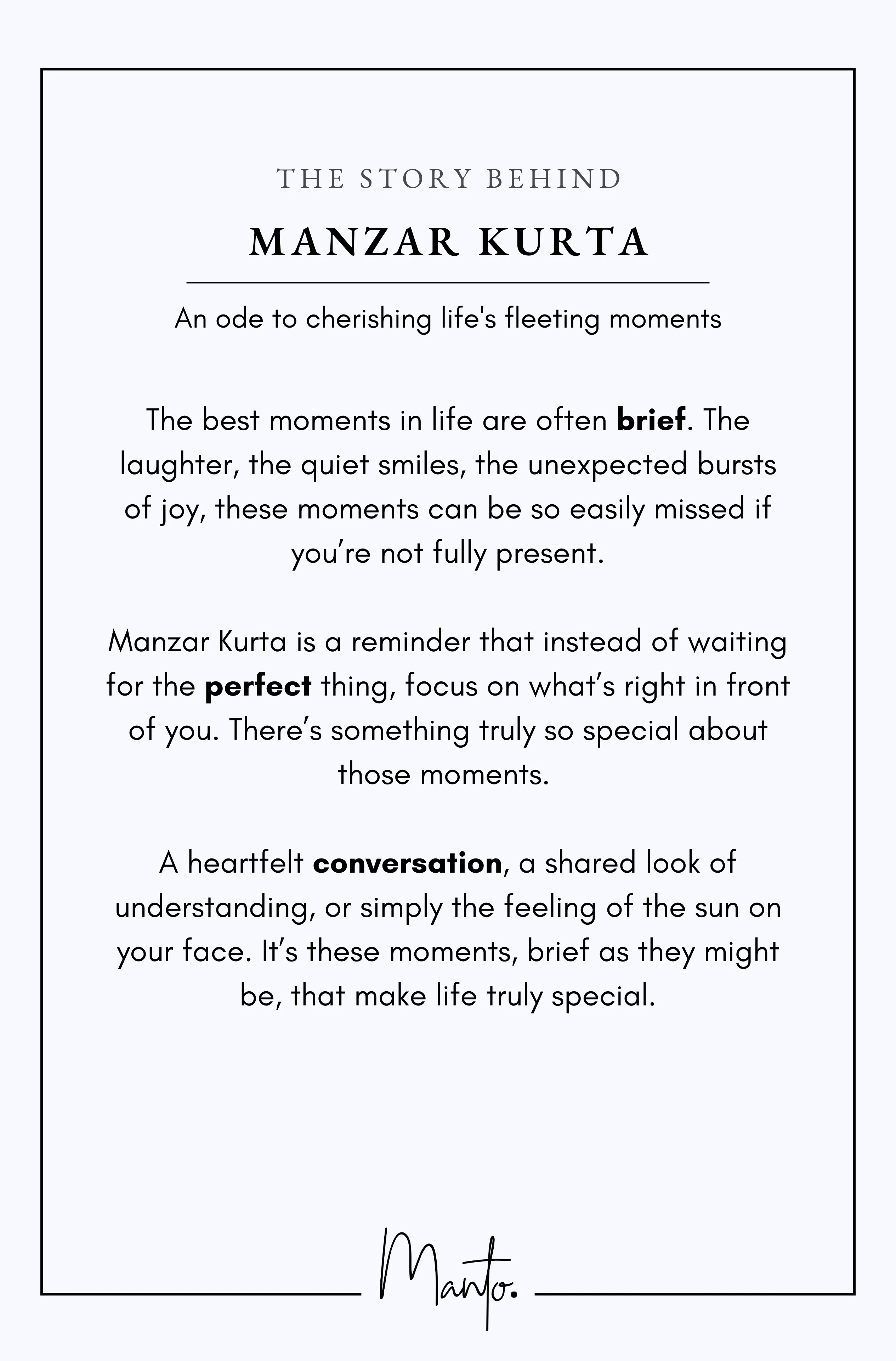 Manzar Kurta - Black - Image 7