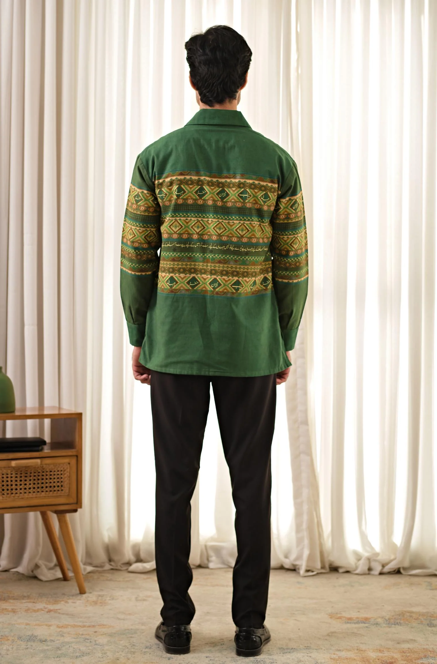 Meraki Overshirt - Green - Image 5