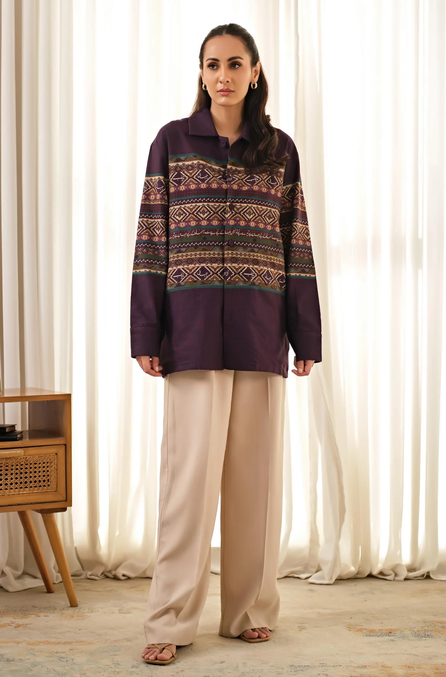 Meraki Overshirt - Purple - Image 2