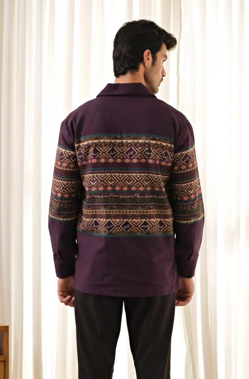 Meraki Overshirt - Purple - Image 3