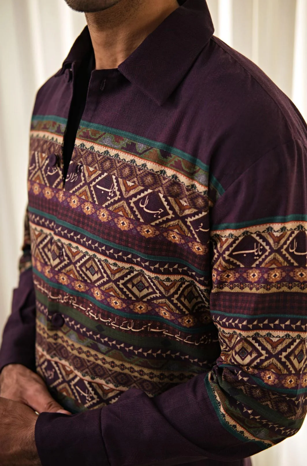 Meraki Overshirt - Purple - Image 4