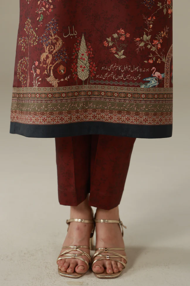 Muskaan Co-Ord Set - Plum - Image 7