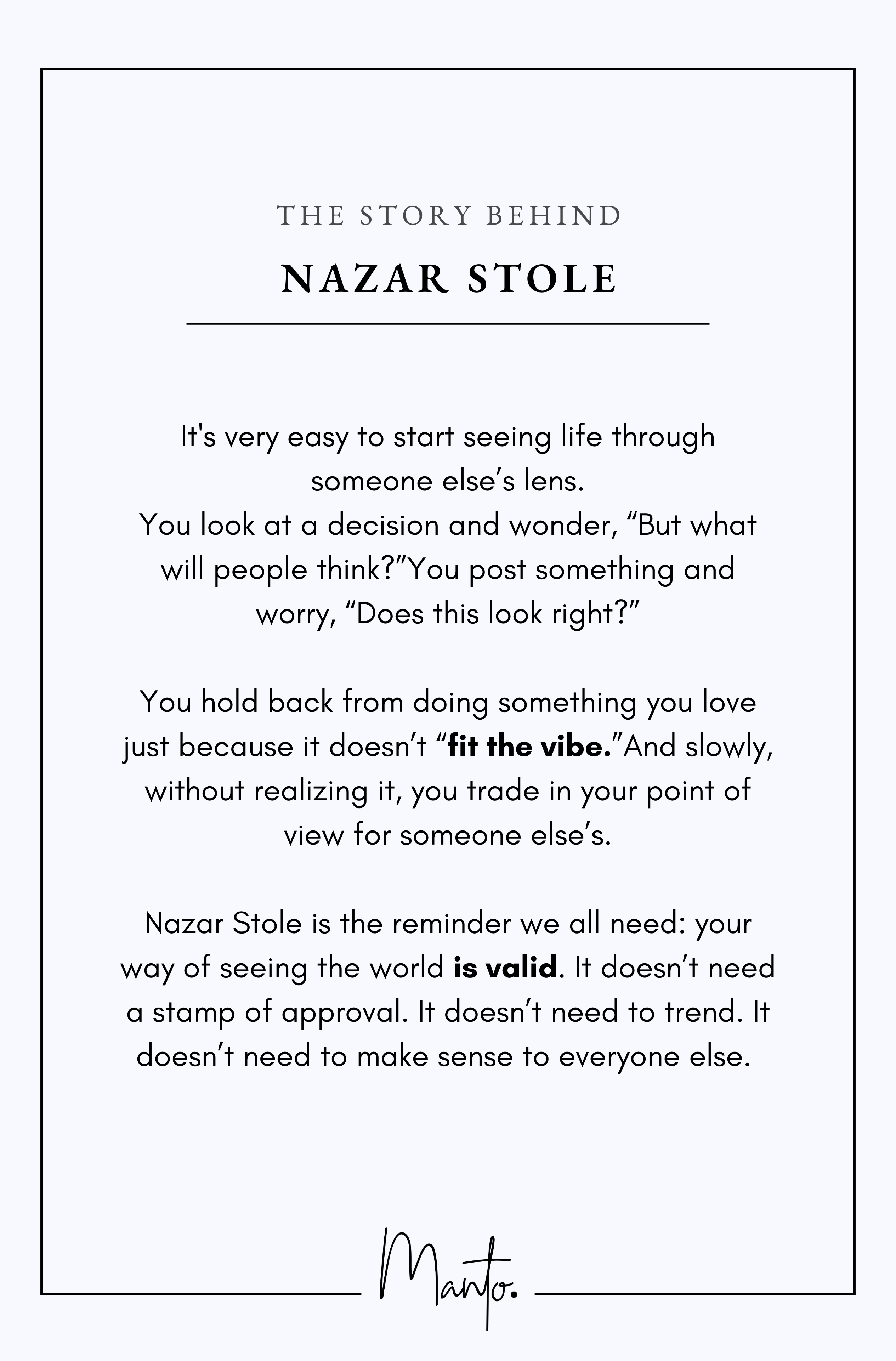 Nazar Stole - Rust & Green - Image 4