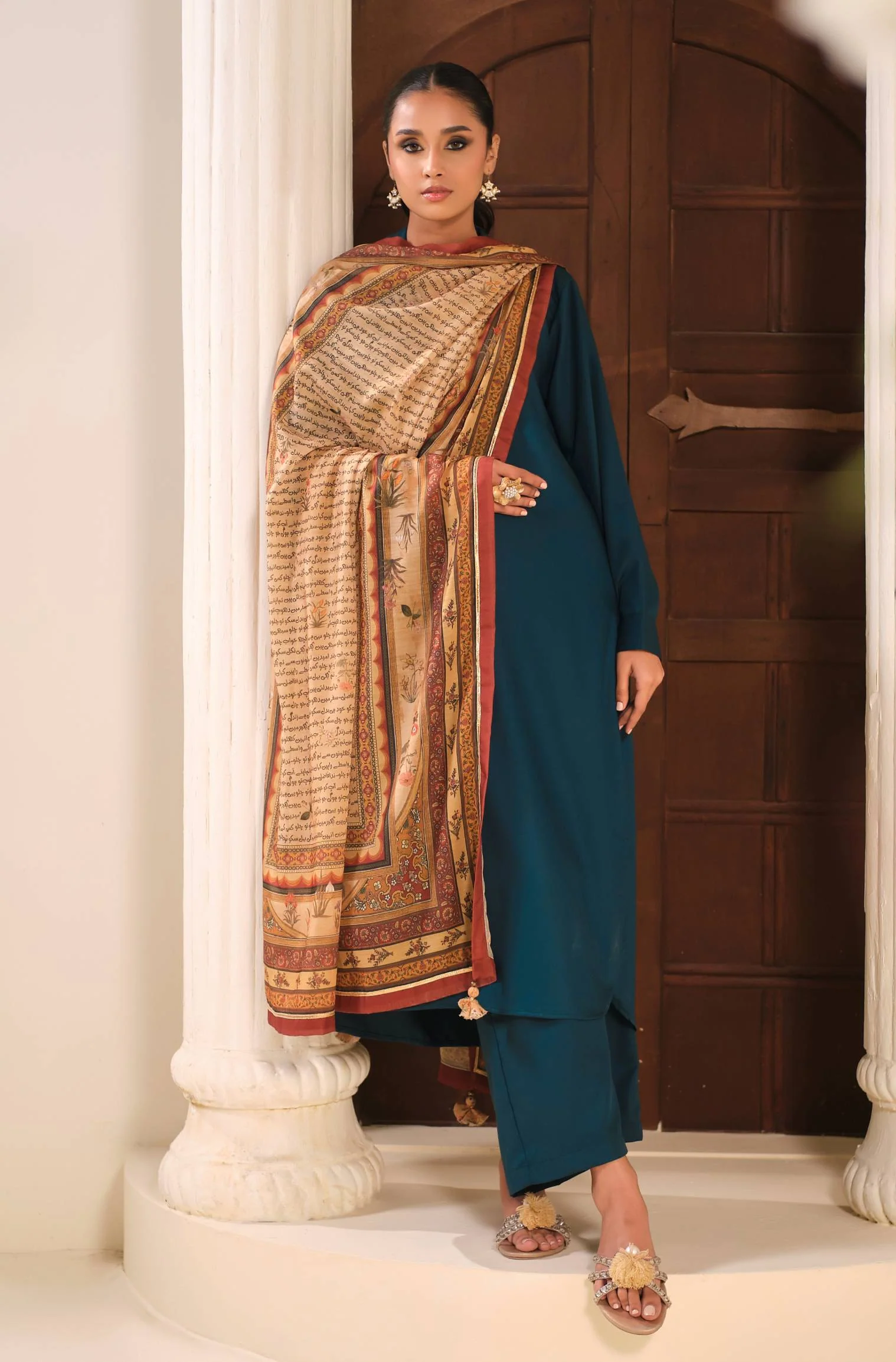 Noor Dupatta - Shades of Gold - Image 5