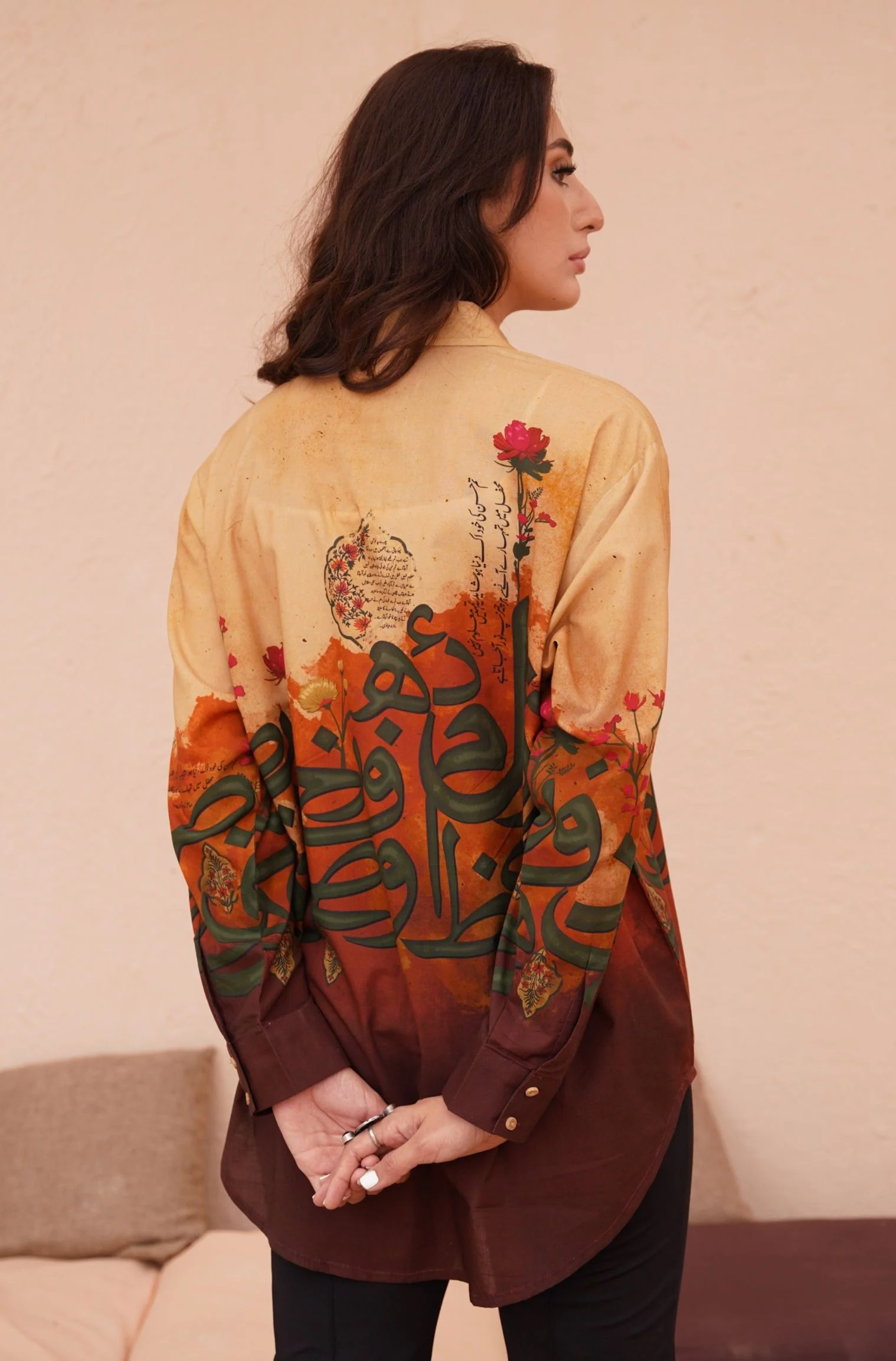 Noor Shirt - Shades of Sunset - Image 2