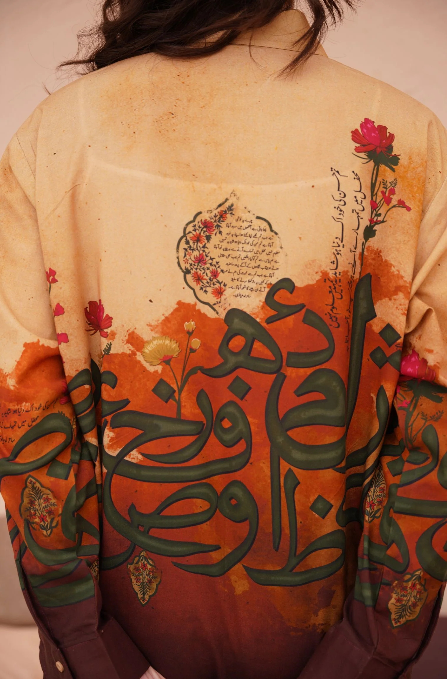 Noor Shirt - Shades of Sunset - Image 4