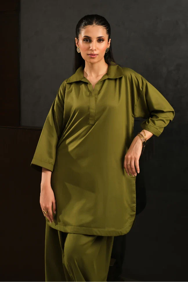 Olive Green Raya Set - Image 3