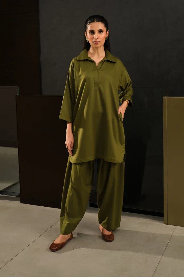 Olive Green Raya Set - Image 4