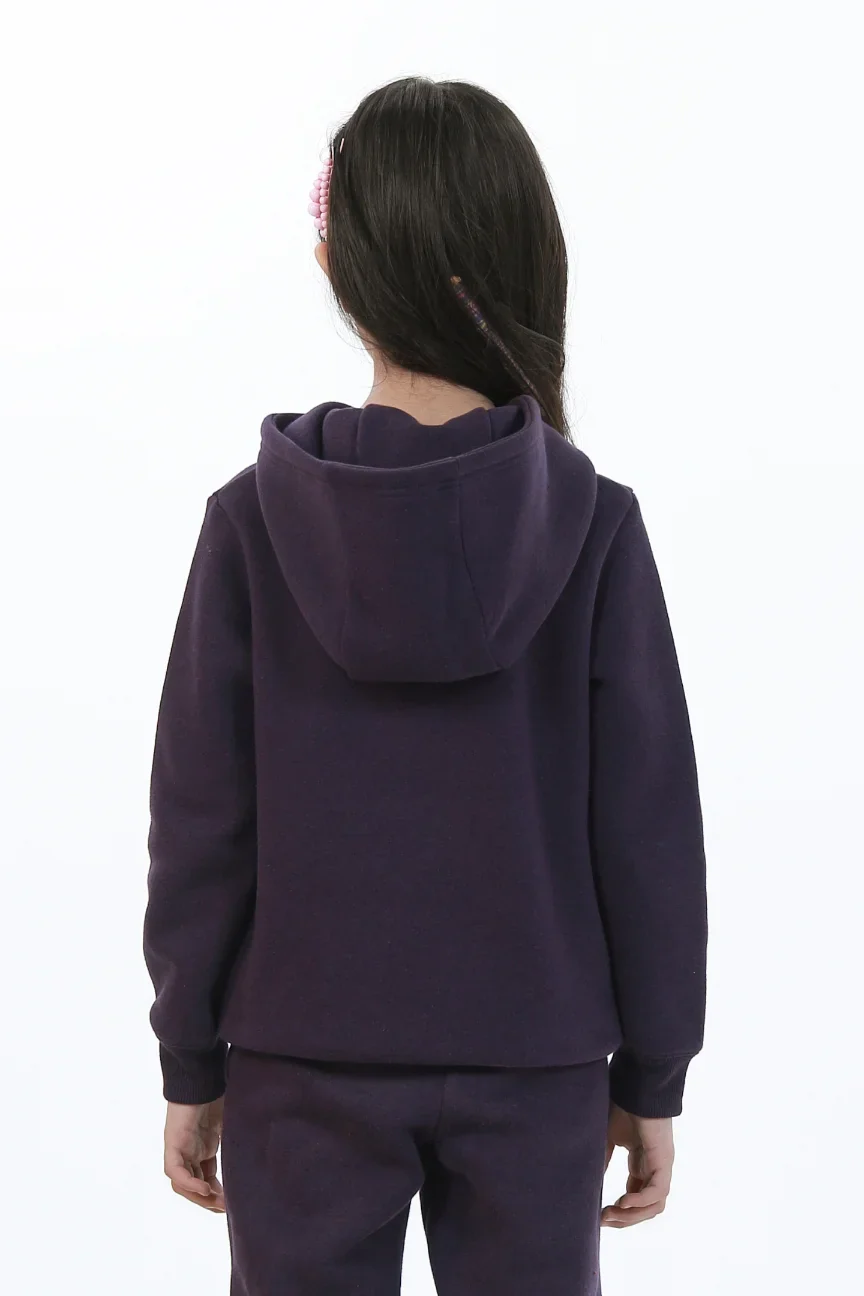 Pullover Hoodie (Kids) - Deep Purple - Image 5