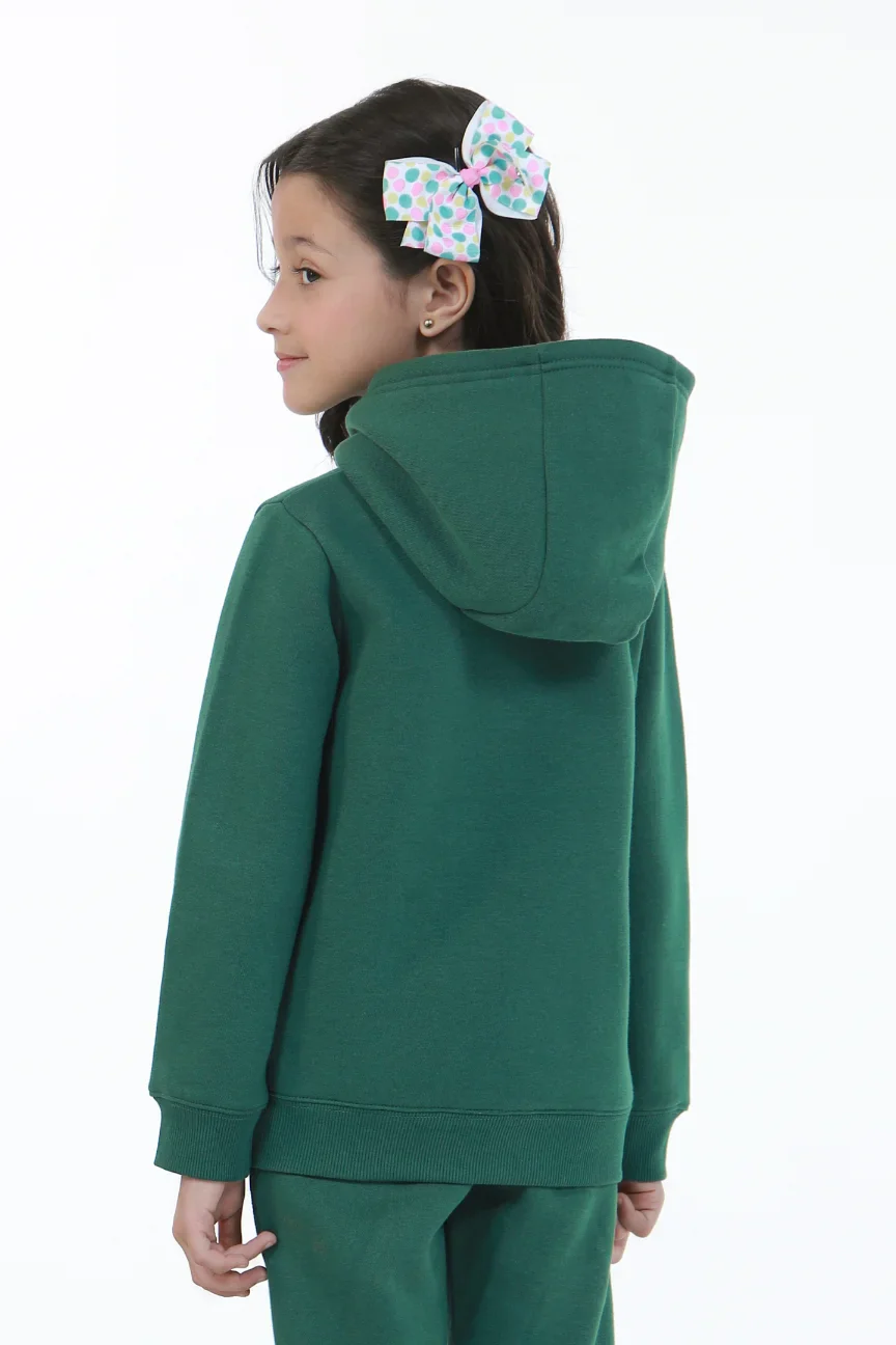 Pullover Hoodie (Kids) - Great Green - Image 7