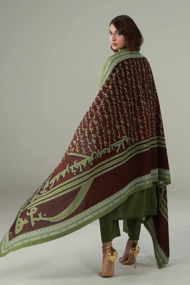 Raaz Odhni - Plum - Image 5