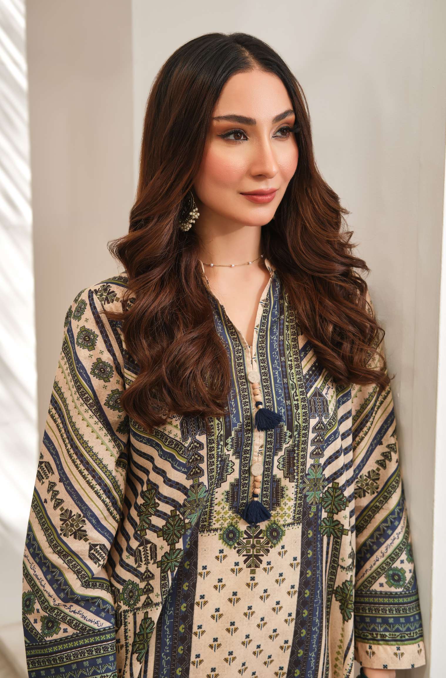 Rahat Kurta - Beige - Image 4