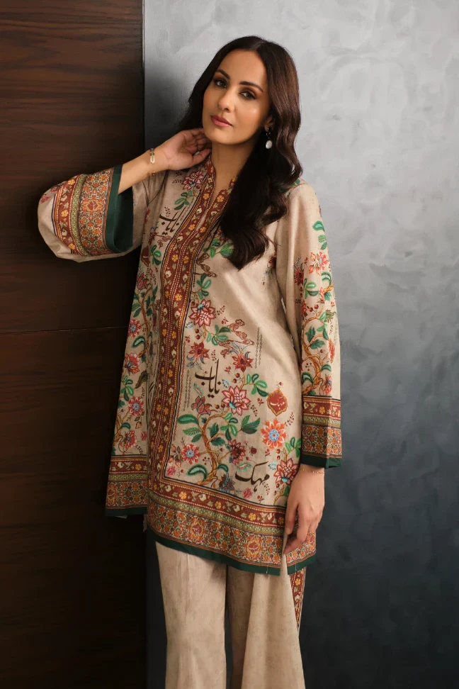 Rania Co-Ord Set - Beige - Image 2