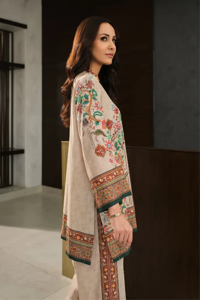 Rania Co-Ord Set - Beige - Image 7