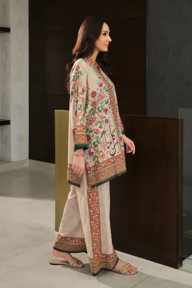 Rania Co-Ord Set - Beige - Image 8