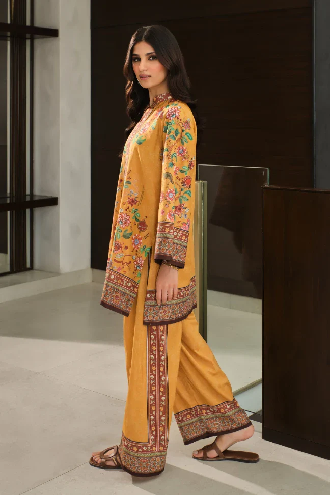 Rania Co-Ord Set - Mustard - Image 4