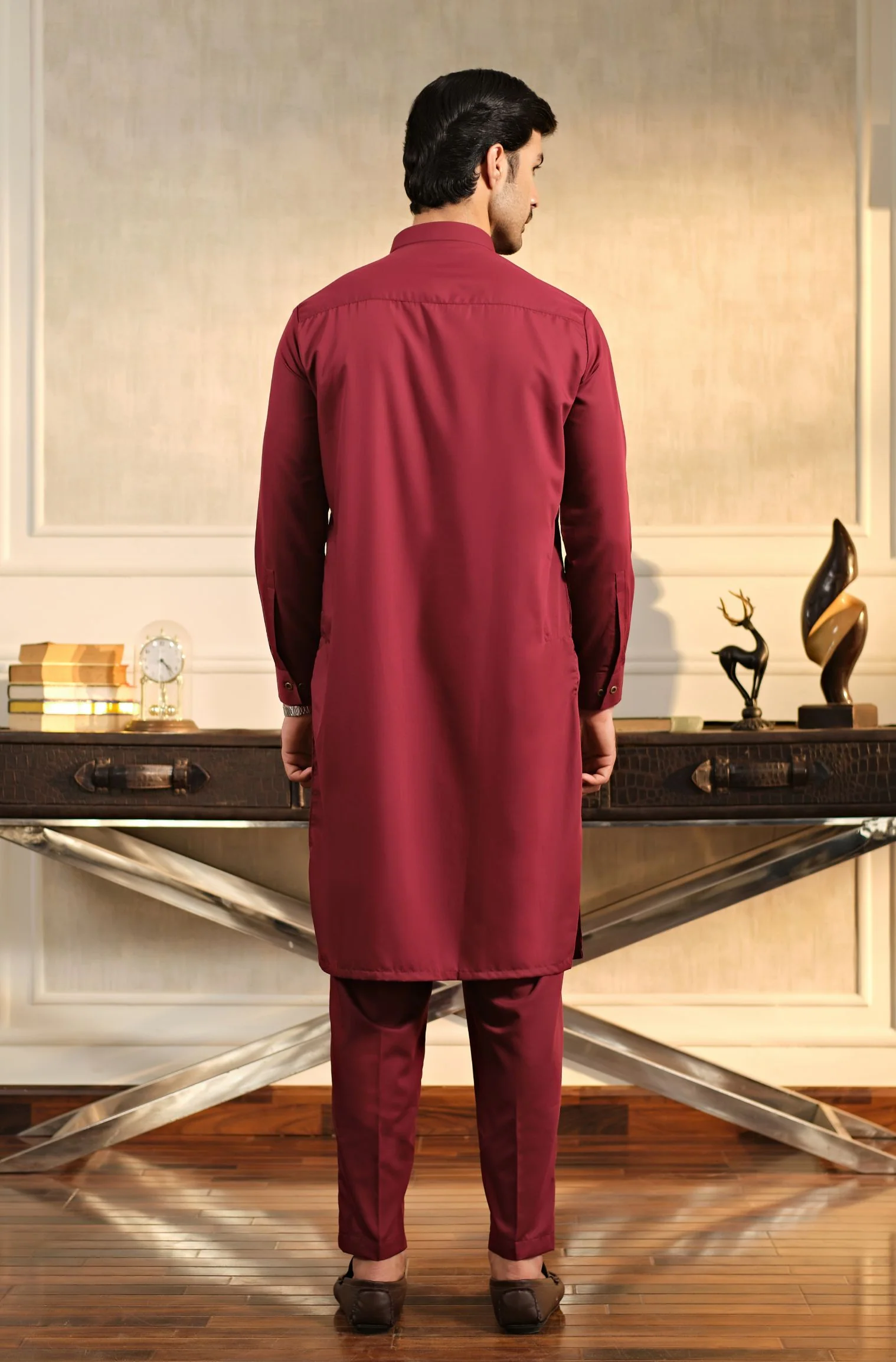 Ruby Red - Sherwani (Men) - Image 4