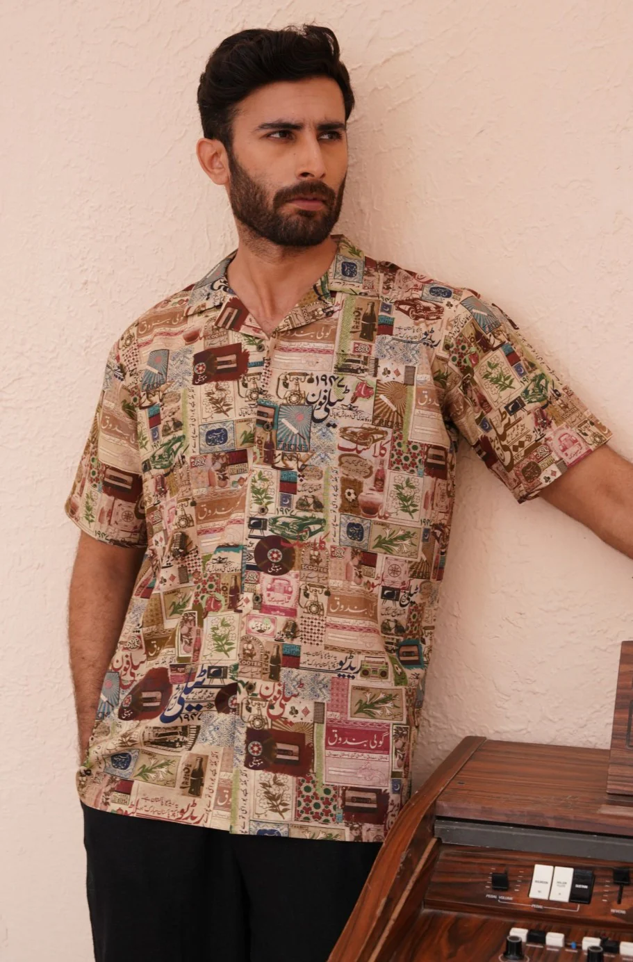 Retro Shirt - Antique Beige - Image 2