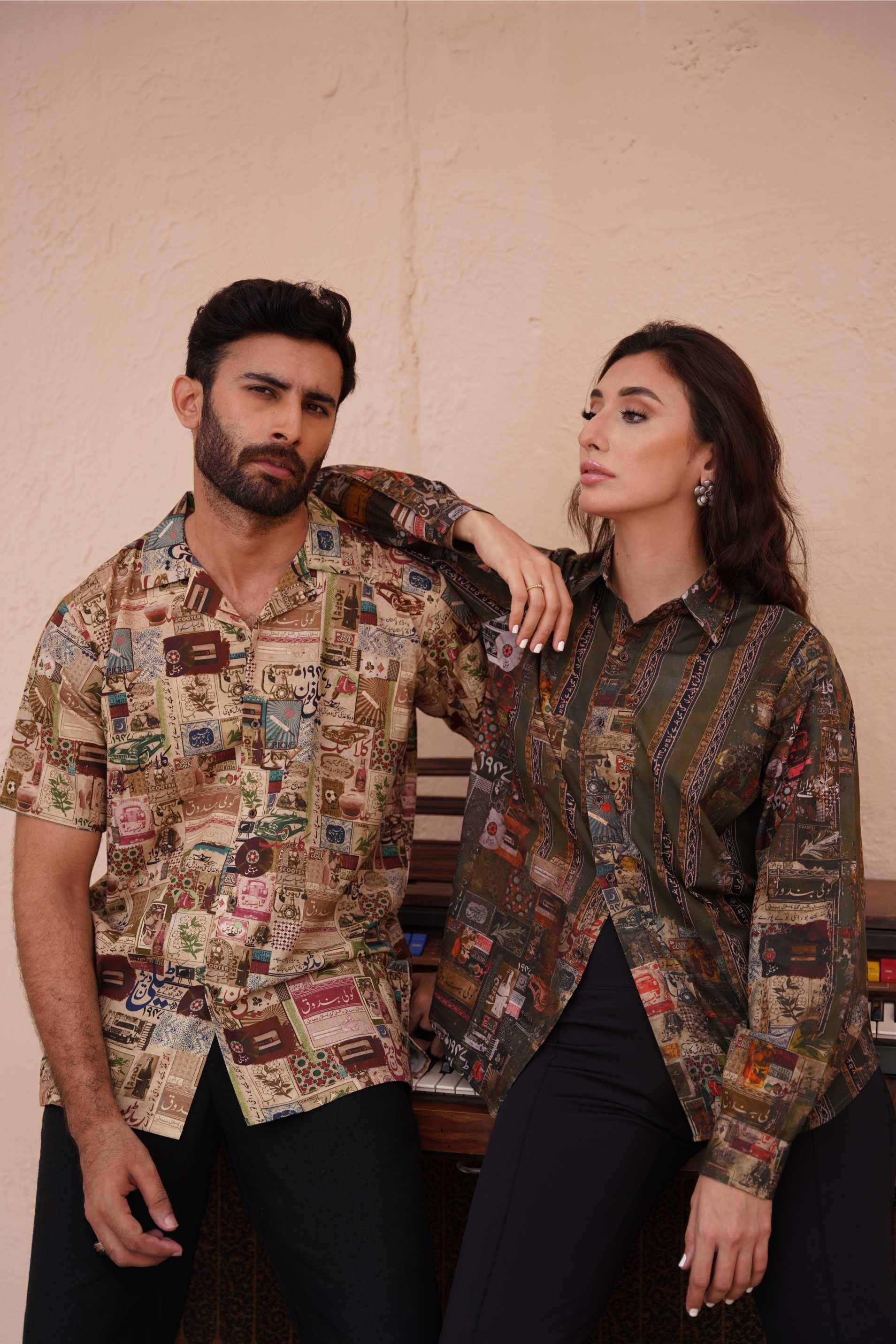 Retro Shirt - Antique Beige - Image 7