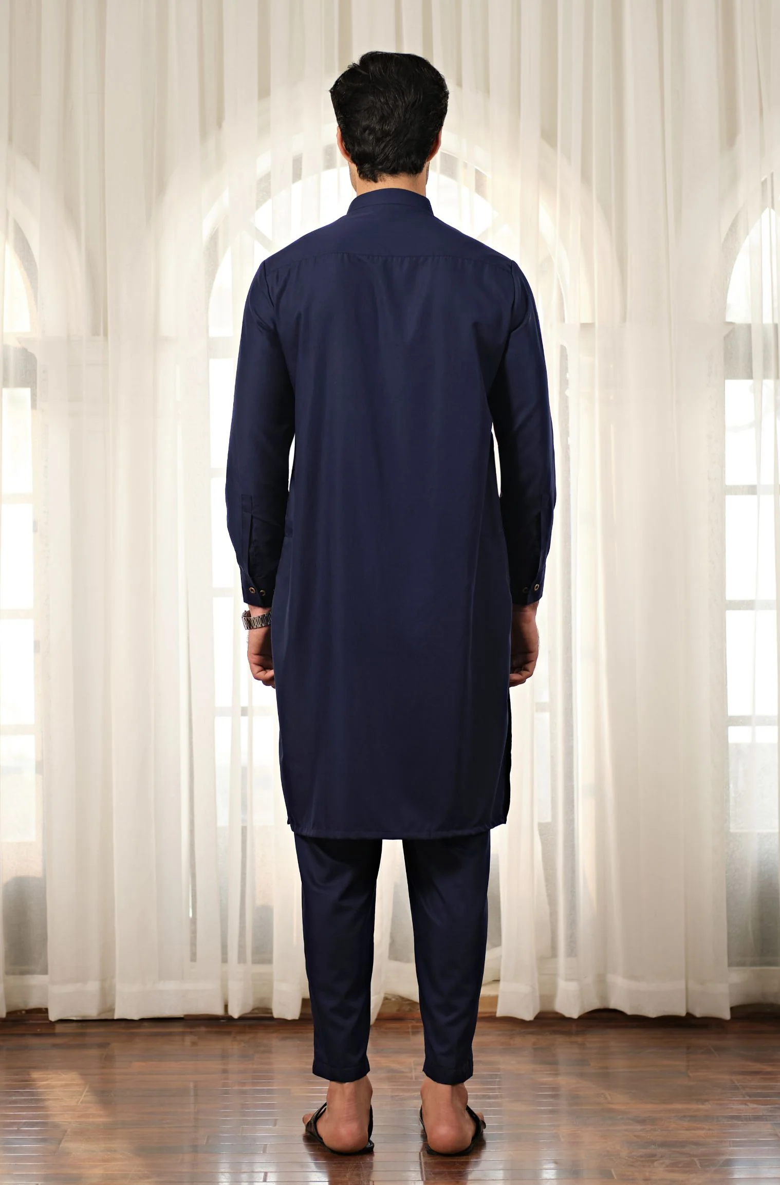 Midnight Blue - Sherwani (Men) - Image 4