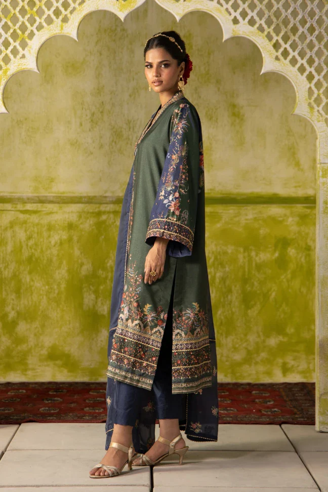 Rukhsar Set - Blue - Image 4