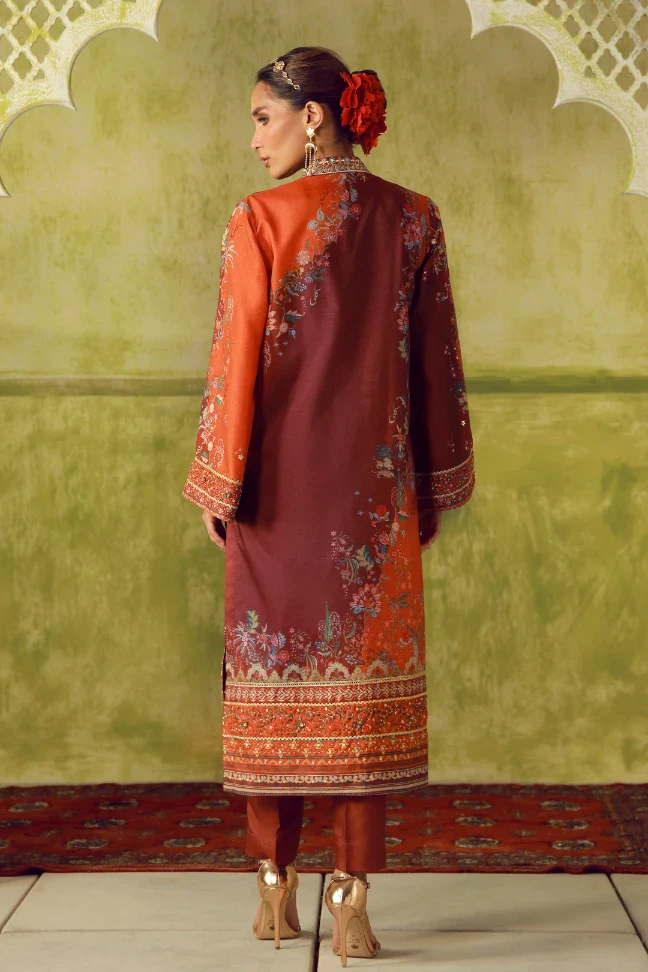 Rukhsar Set - Maroon - Image 6
