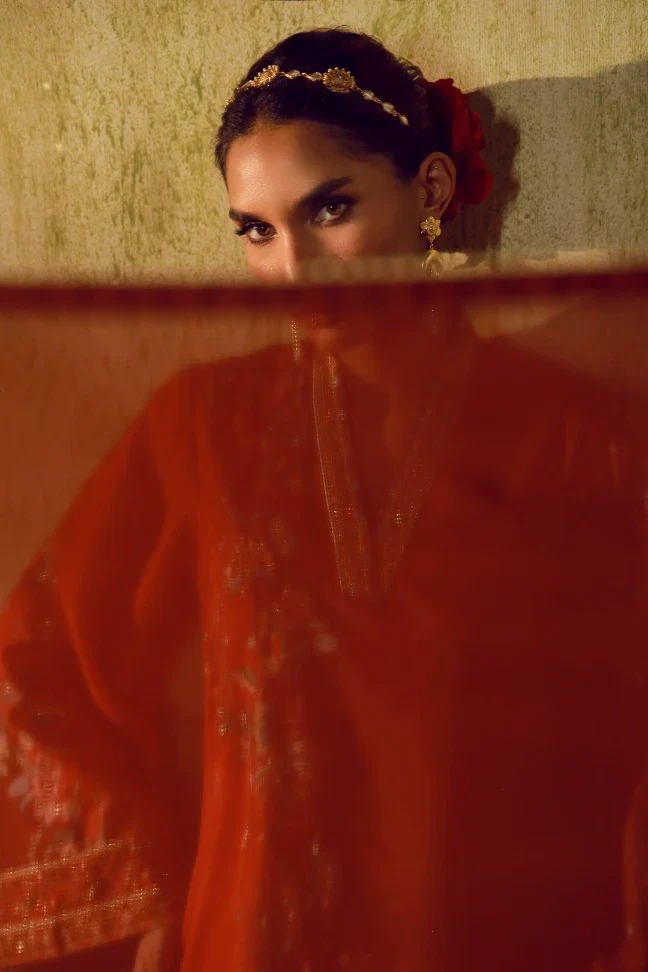 Rukhsar Set - Maroon - Image 9