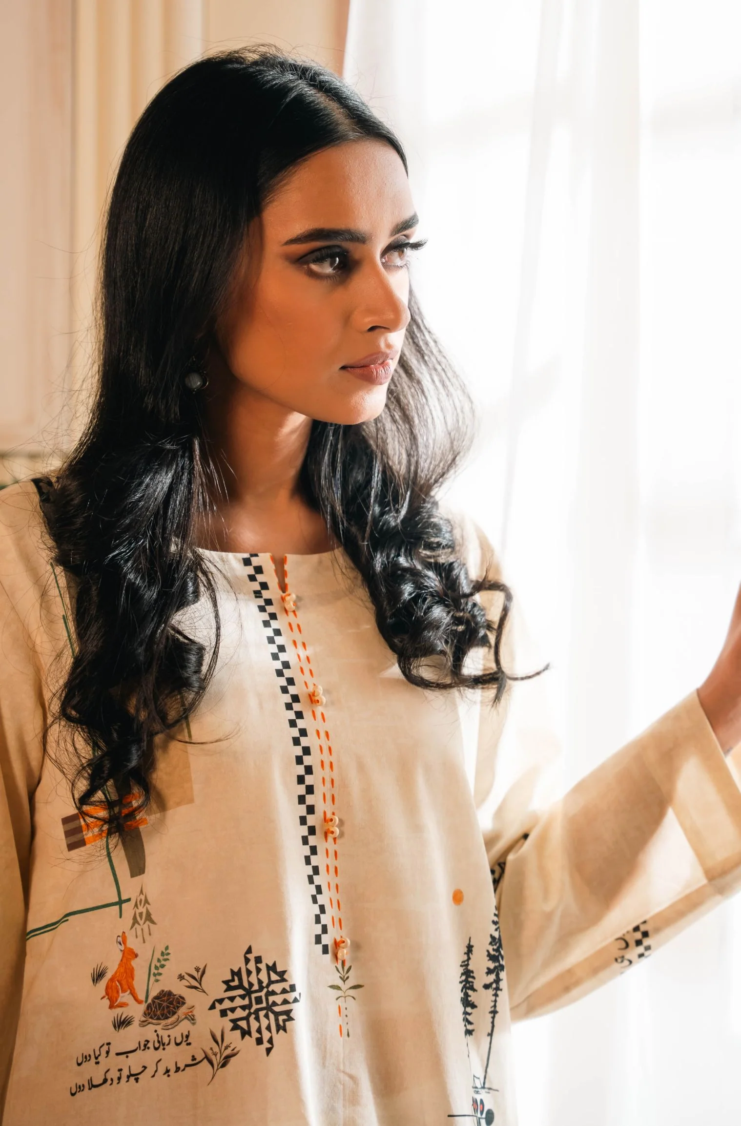 Safar Kurta - Ivory Cream - Image 4