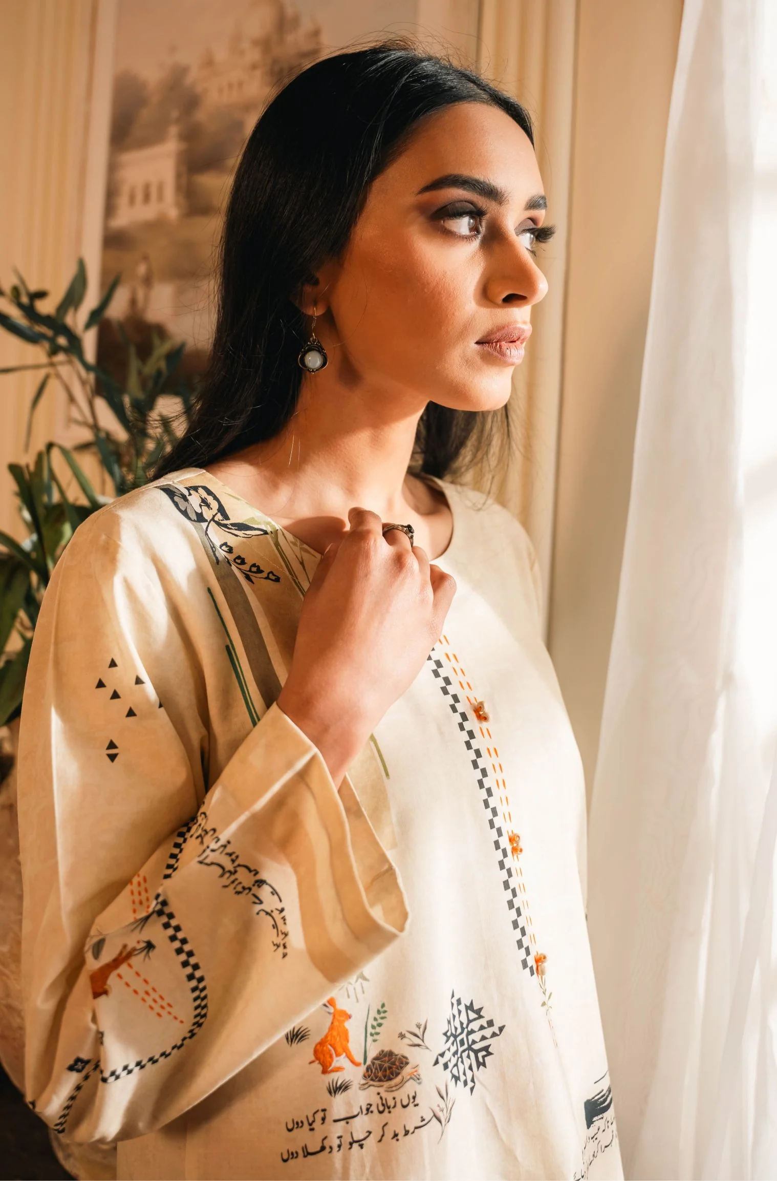 Safar Kurta - Ivory Cream - Image 5