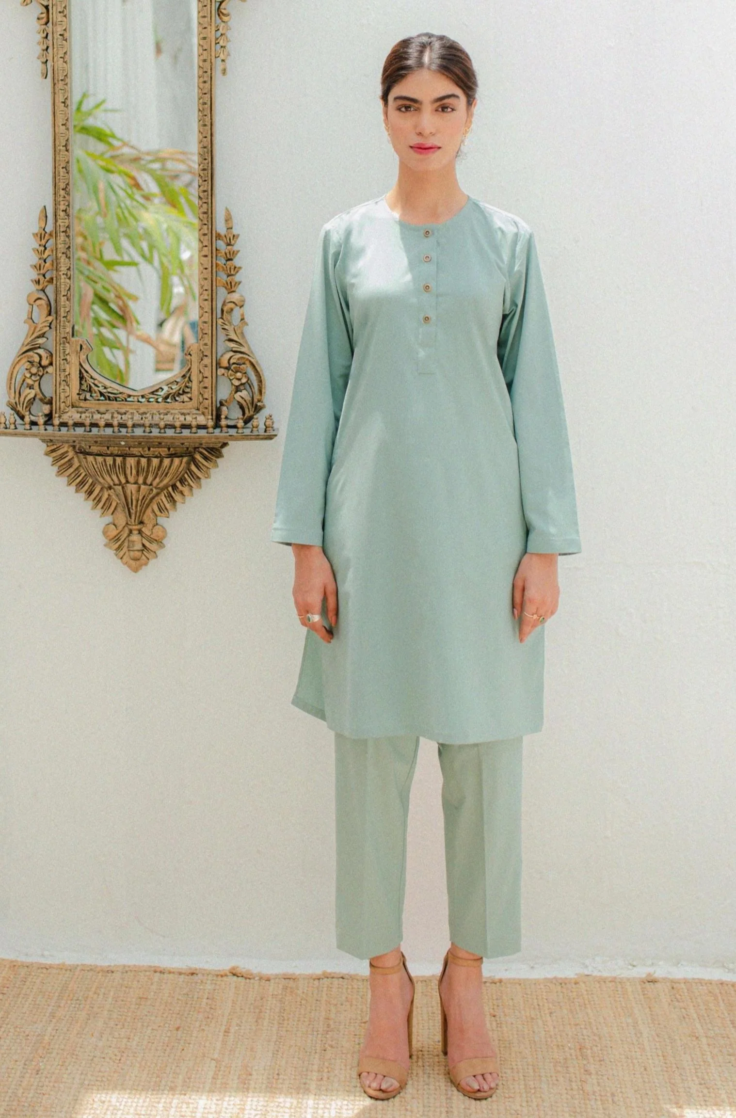 Sage Green Lucknow (Women)