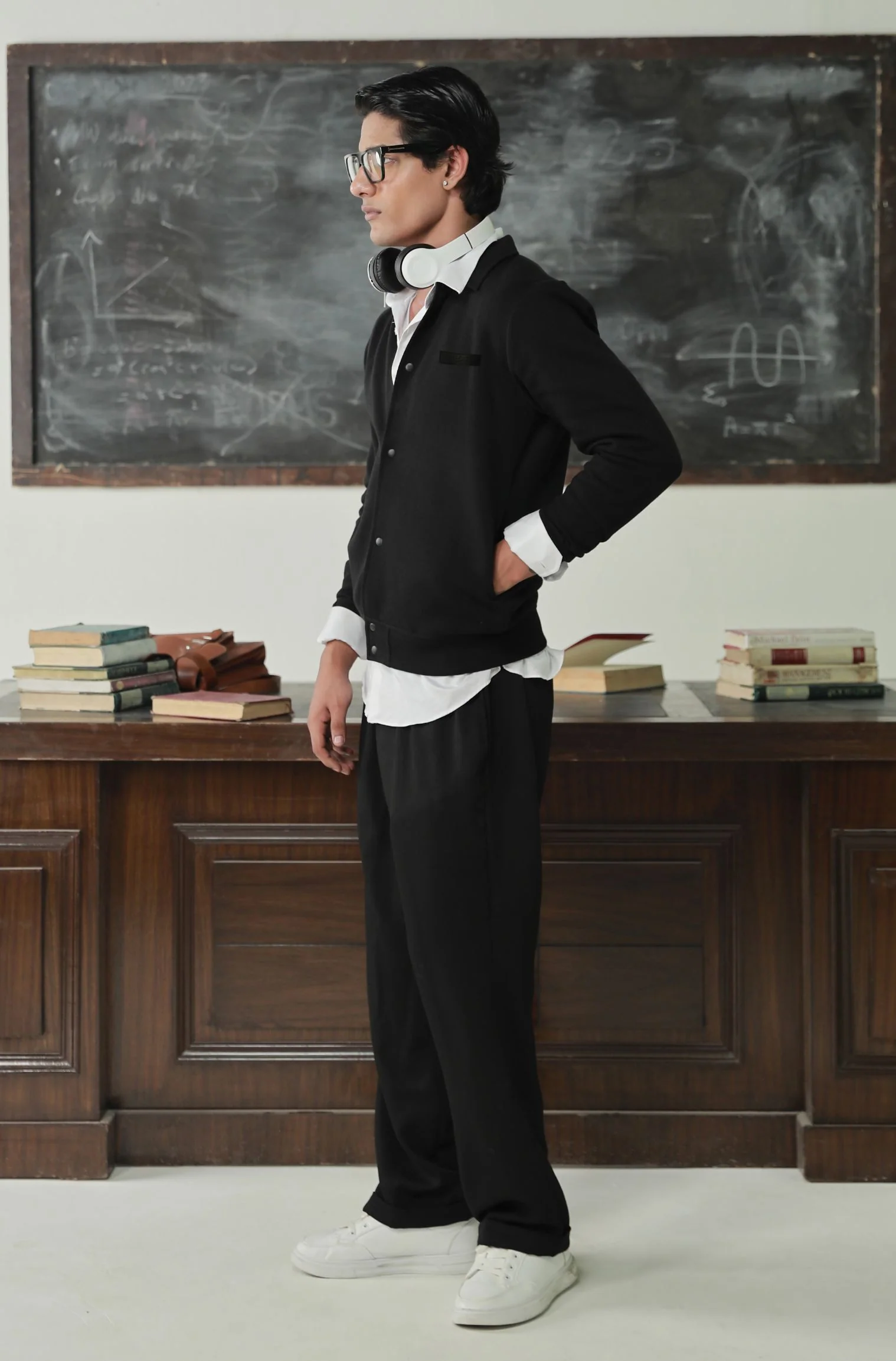 Sanki Jacket - Raven Black - Image 4