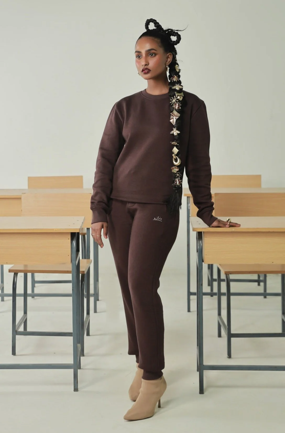 Sanki Sweatshirt - Coffee Bean - Image 3