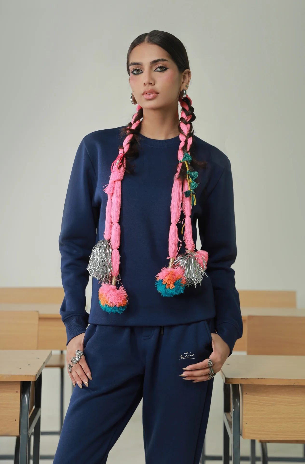 Sanki Sweatshirt - True Blue - Image 9