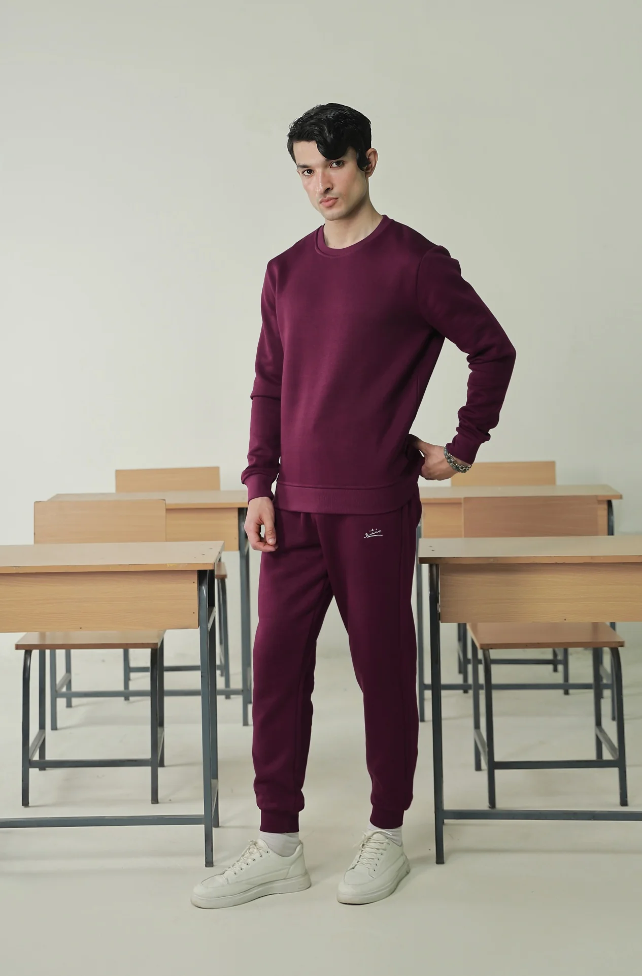 Sanki Sweatshirt - Very Plum - Image 4