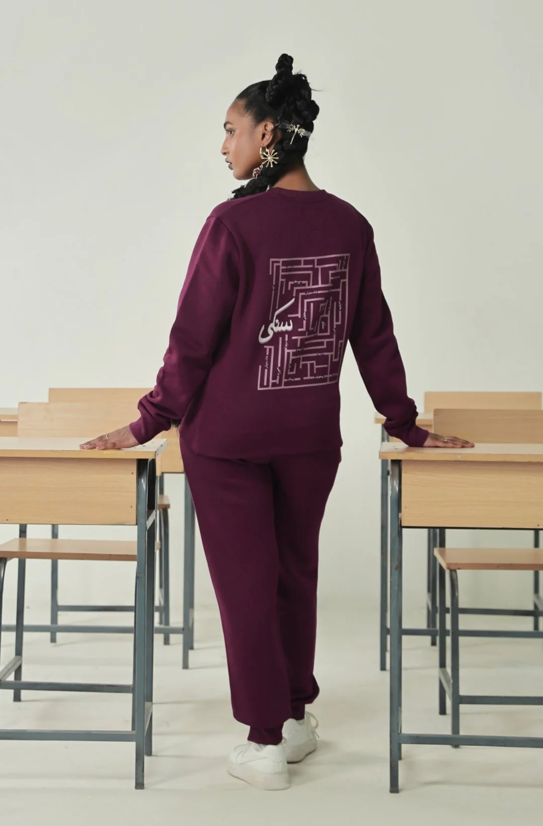 Sanki Sweatshirt - Very Plum - Image 5
