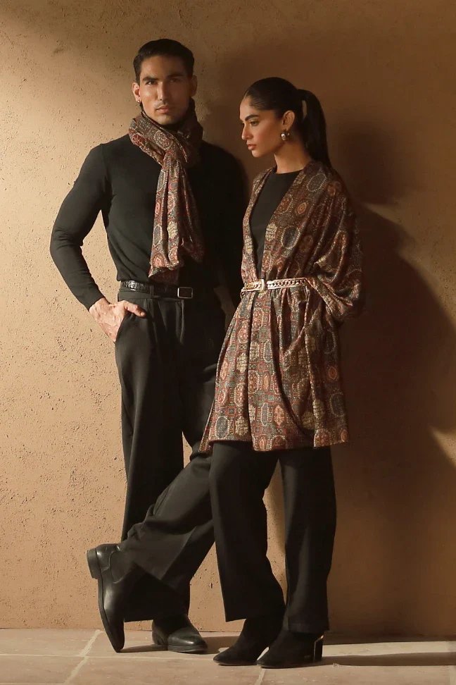 Sarfarosh Velvet Stole