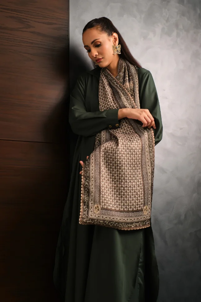 Saya Stole - Green - Image 3