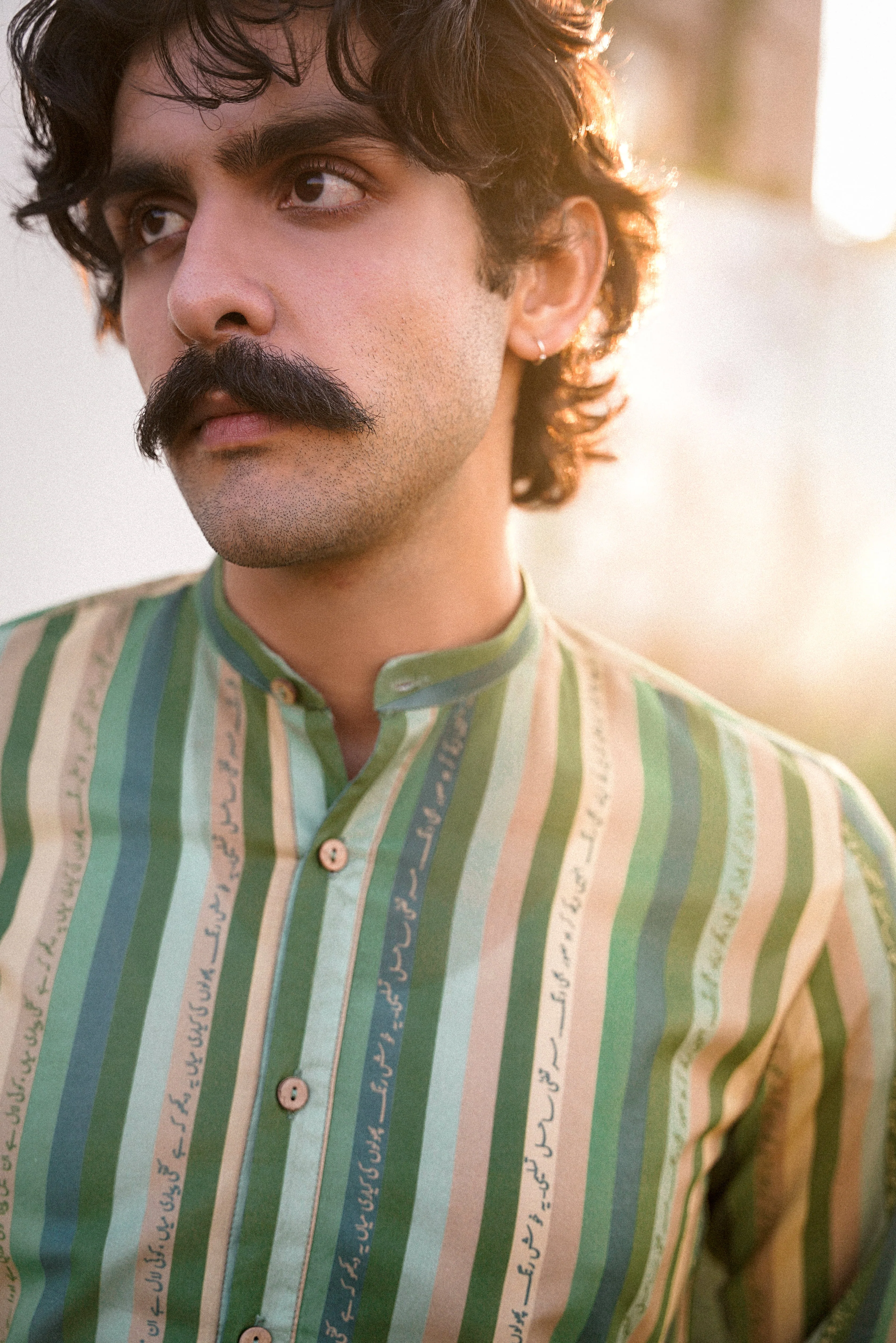 Shades of Green - Stripes Shirt - Image 3