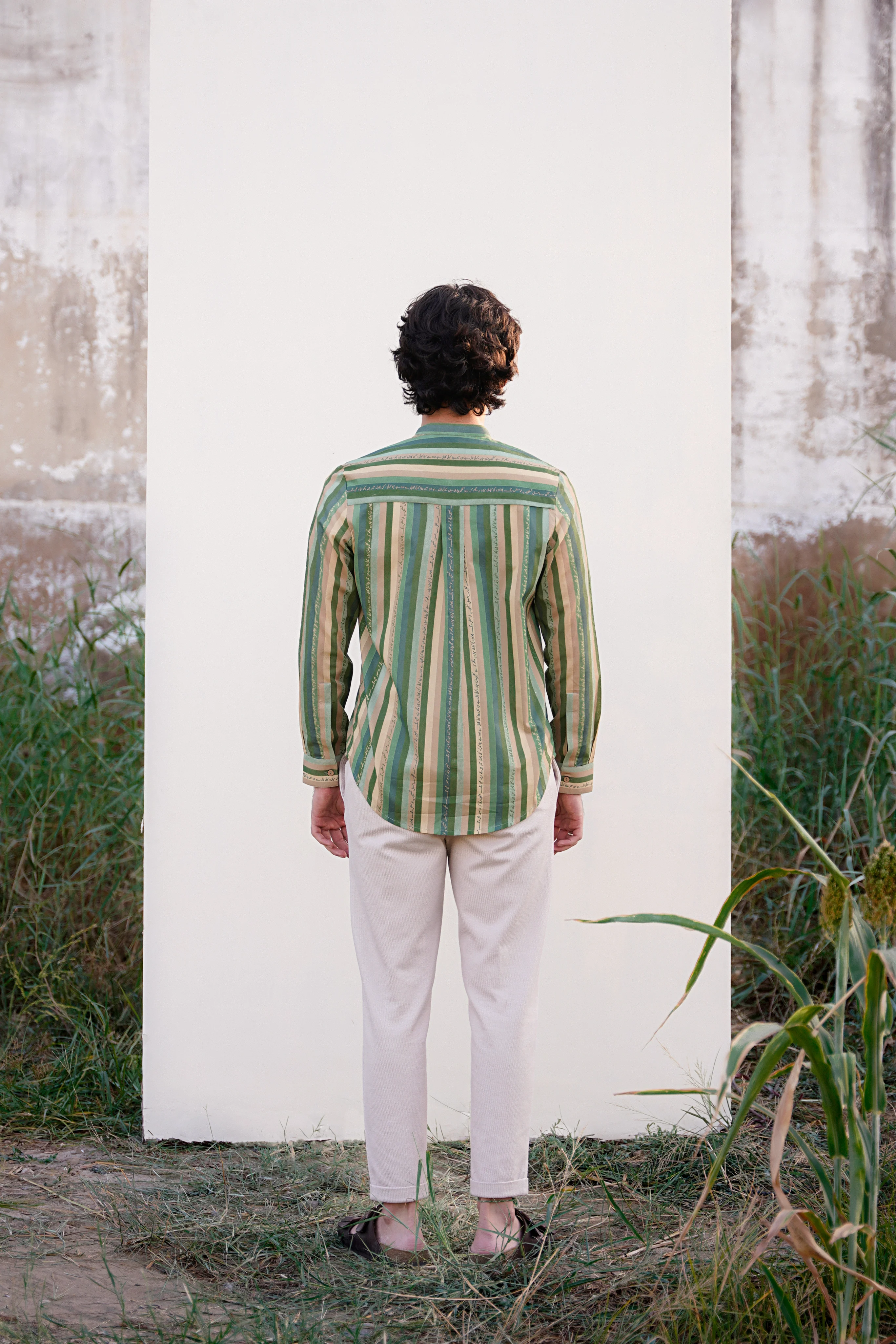 Shades of Green - Stripes Shirt - Image 4
