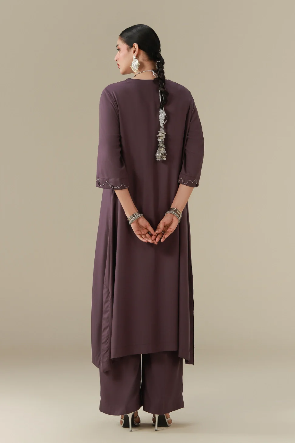 Sheesh Co-Ord Set - Purple - Image 6