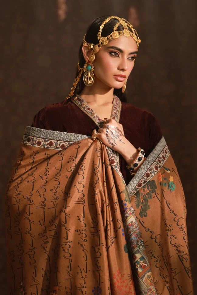 Shirin Velvet Shawl - Image 3