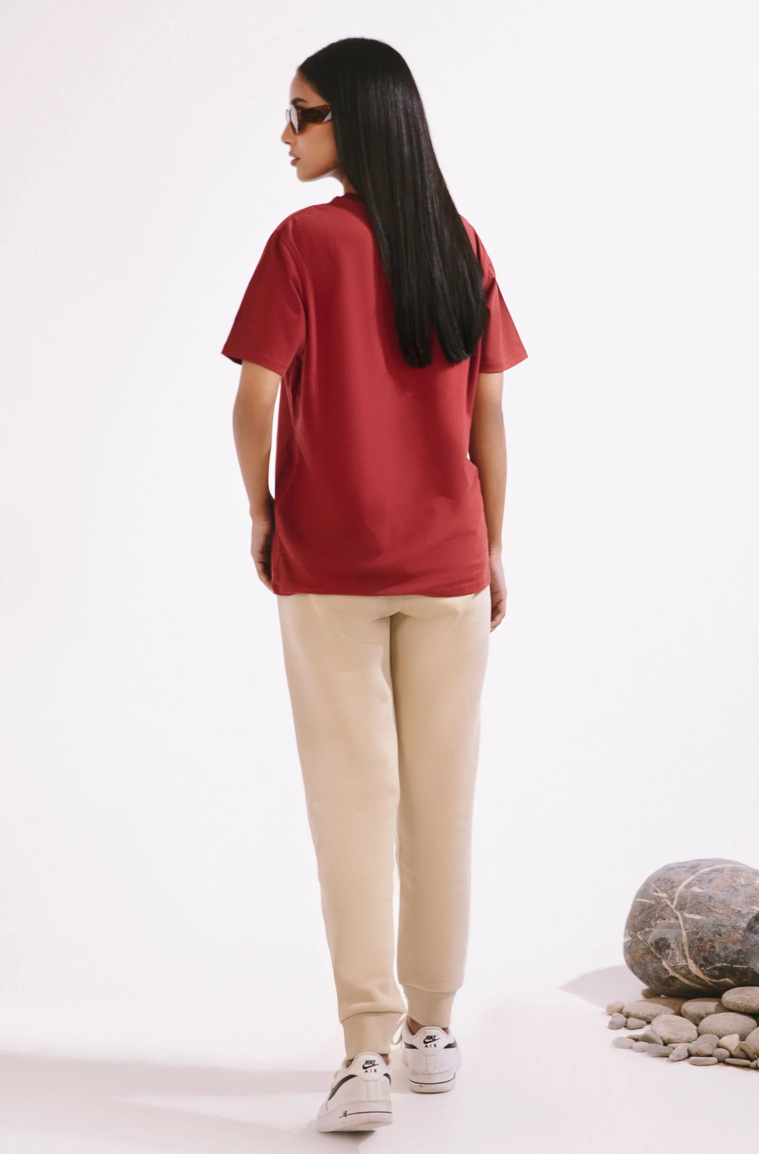 360° Tee (Women) - Rustic Red - Image 3