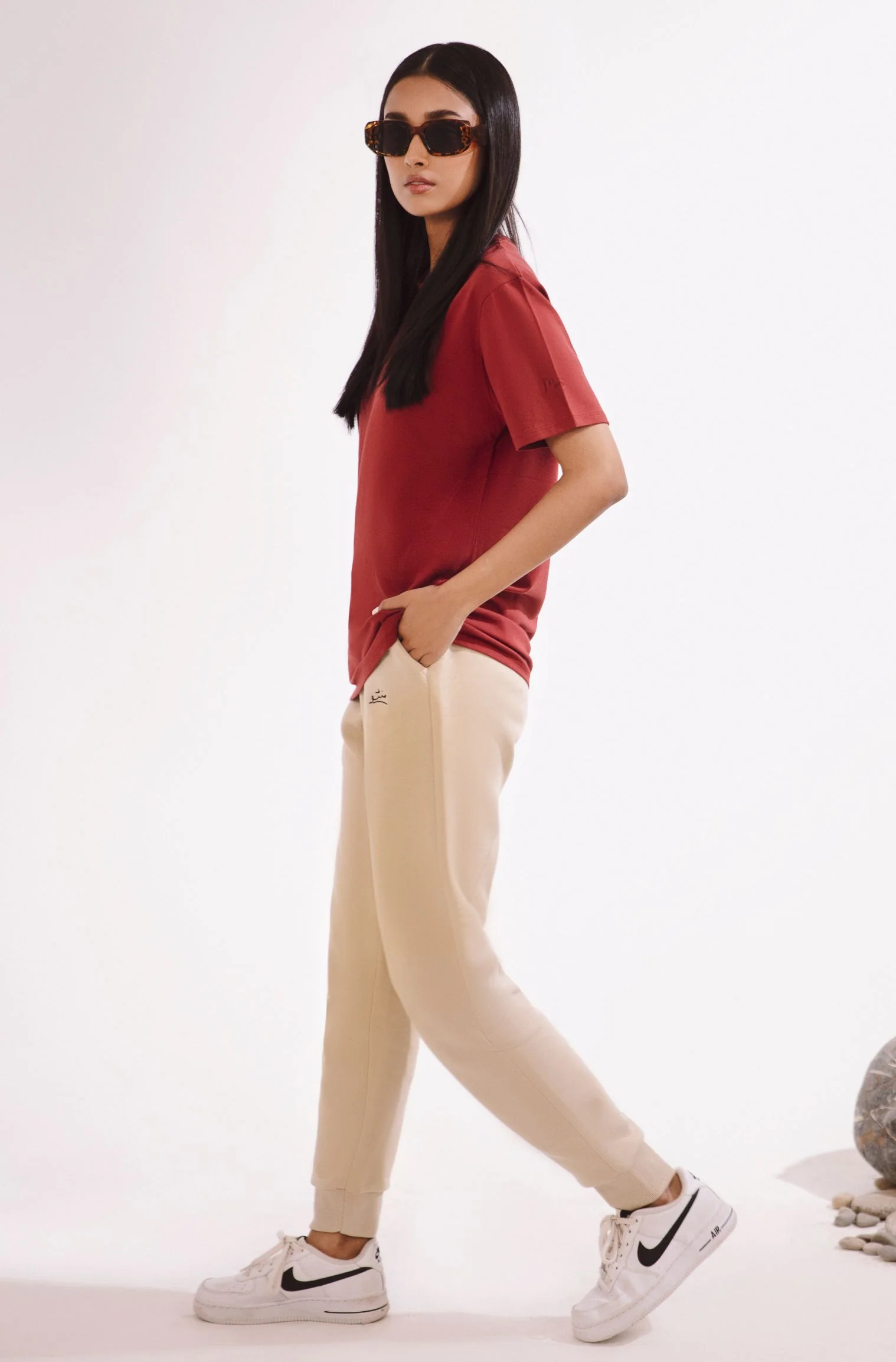 360° Tee (Women) - Rustic Red - Image 4