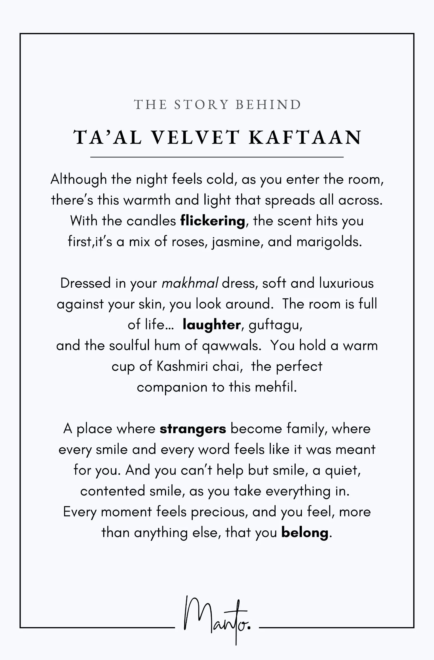 Ta'al Velvet Kaftaan - Image 8