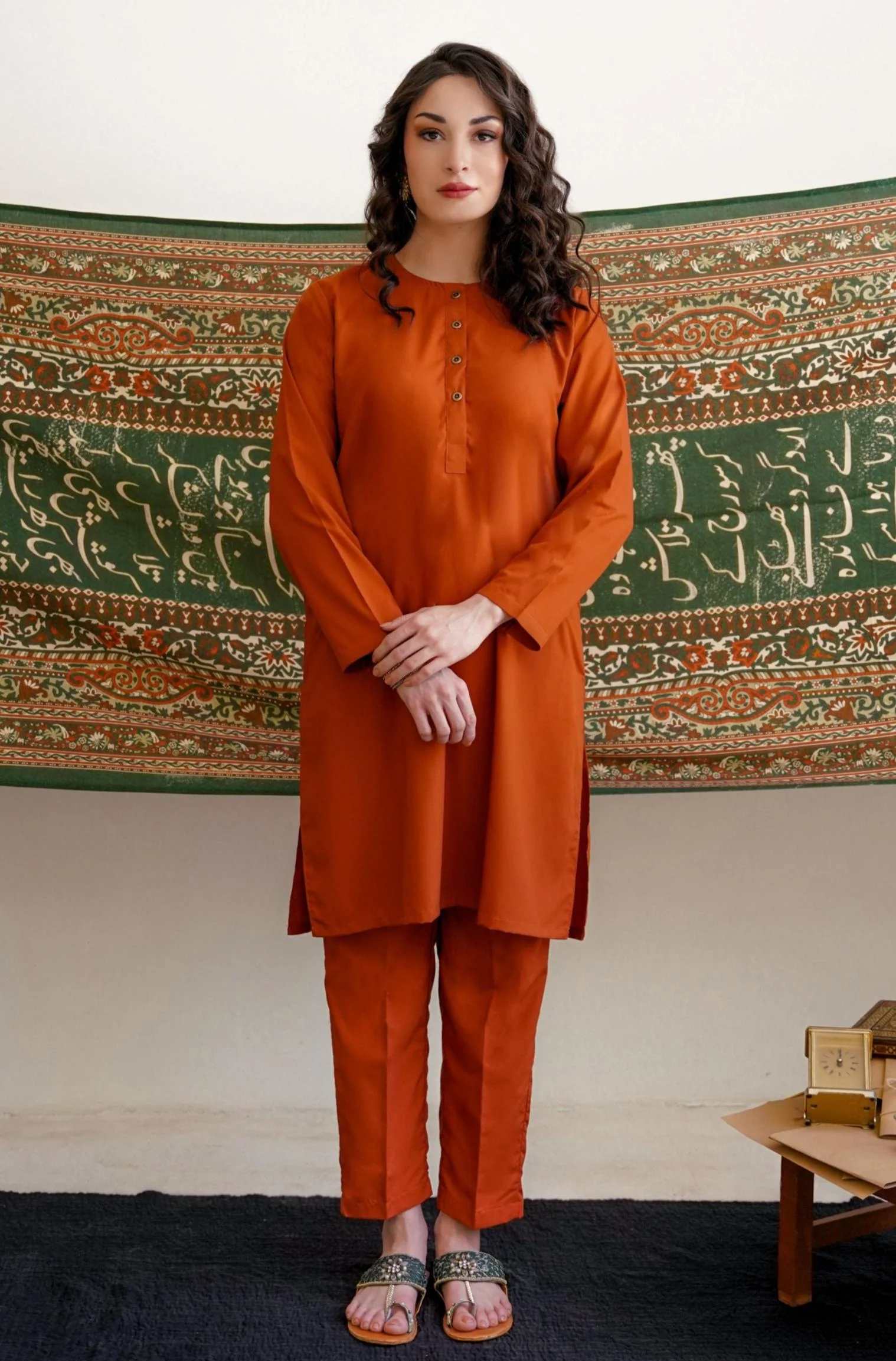 Talaash Odhni - Shades of Green - Image 3