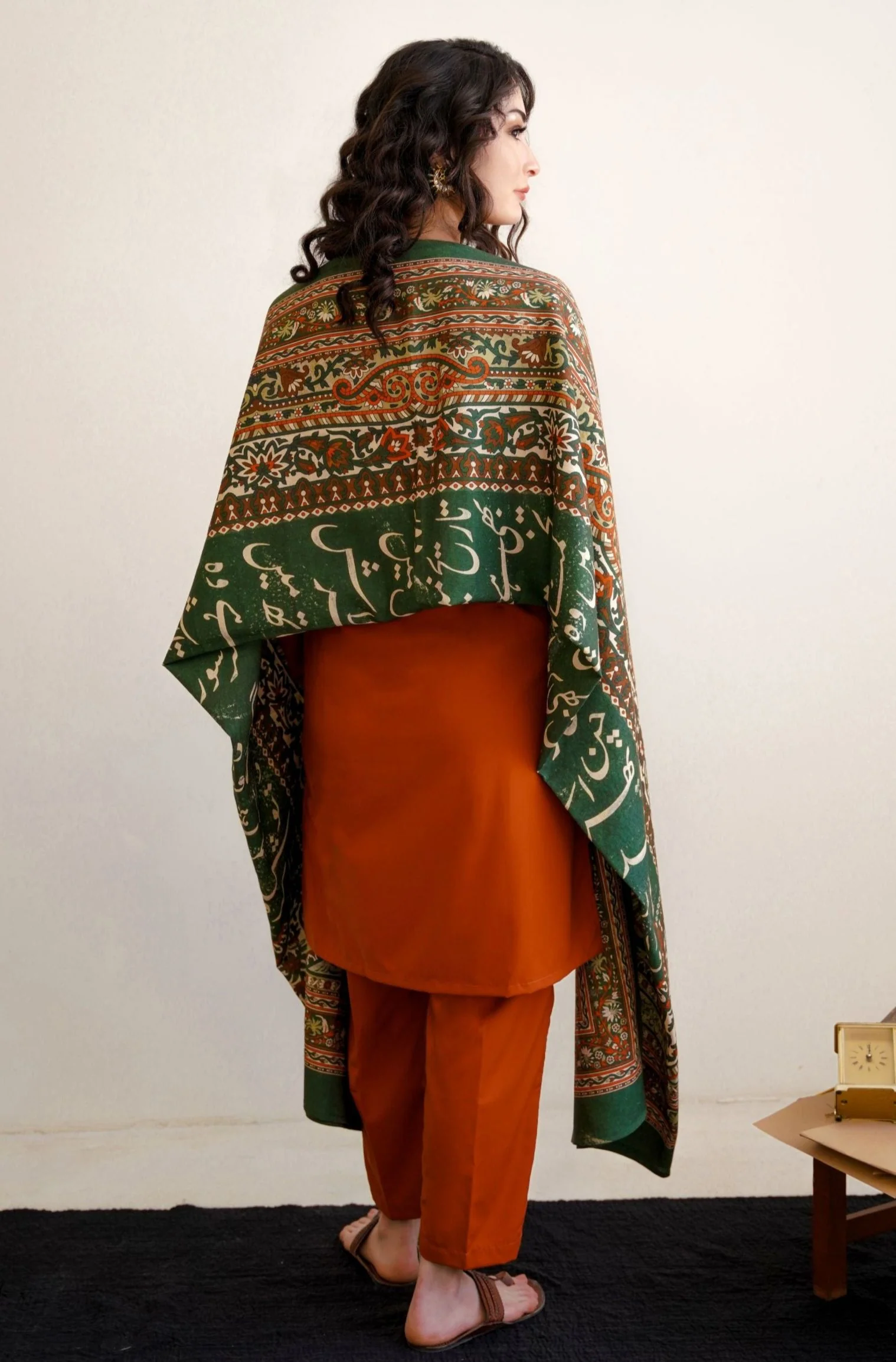 Talaash Odhni - Shades of Green - Image 4